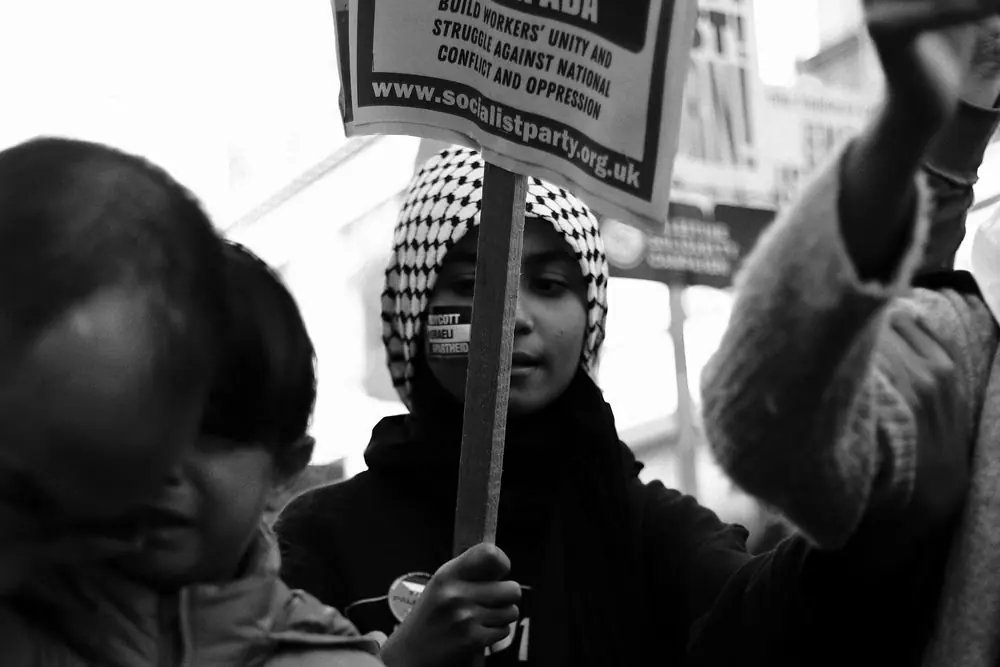Free Palestine March – London, frame 34 of 36
